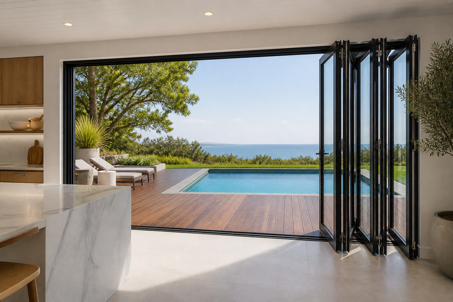 VLX 100 Bifold / Folding Door in Orlando, FL | Hale Windows Orlando - detail 4