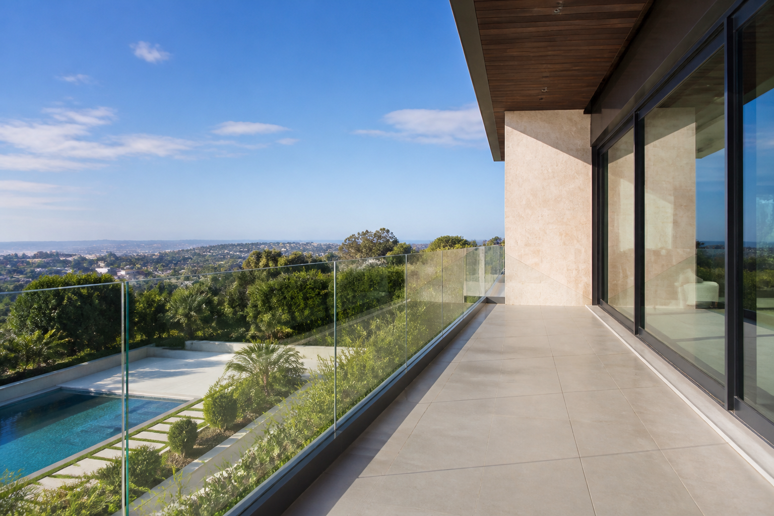 VLX 120 Glass Railing System in Orlando, FL | Hale Windows Orlando - detail 4