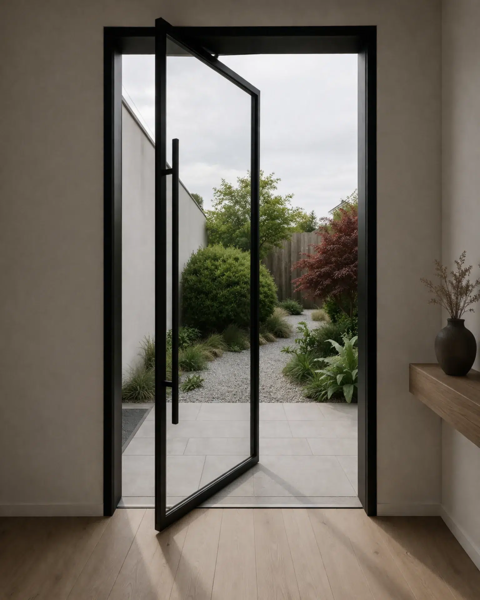 VLX 100 Pivot Door in Orlando, FL | Hale Windows Orlando - detail 1